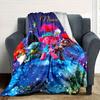 Trolls World Tour Blanket Soft And Cozy Custom Name Gift For All Holidays Home Decor Office Nap Outdoor Holiday Gift Playful Design Polyester Blanket