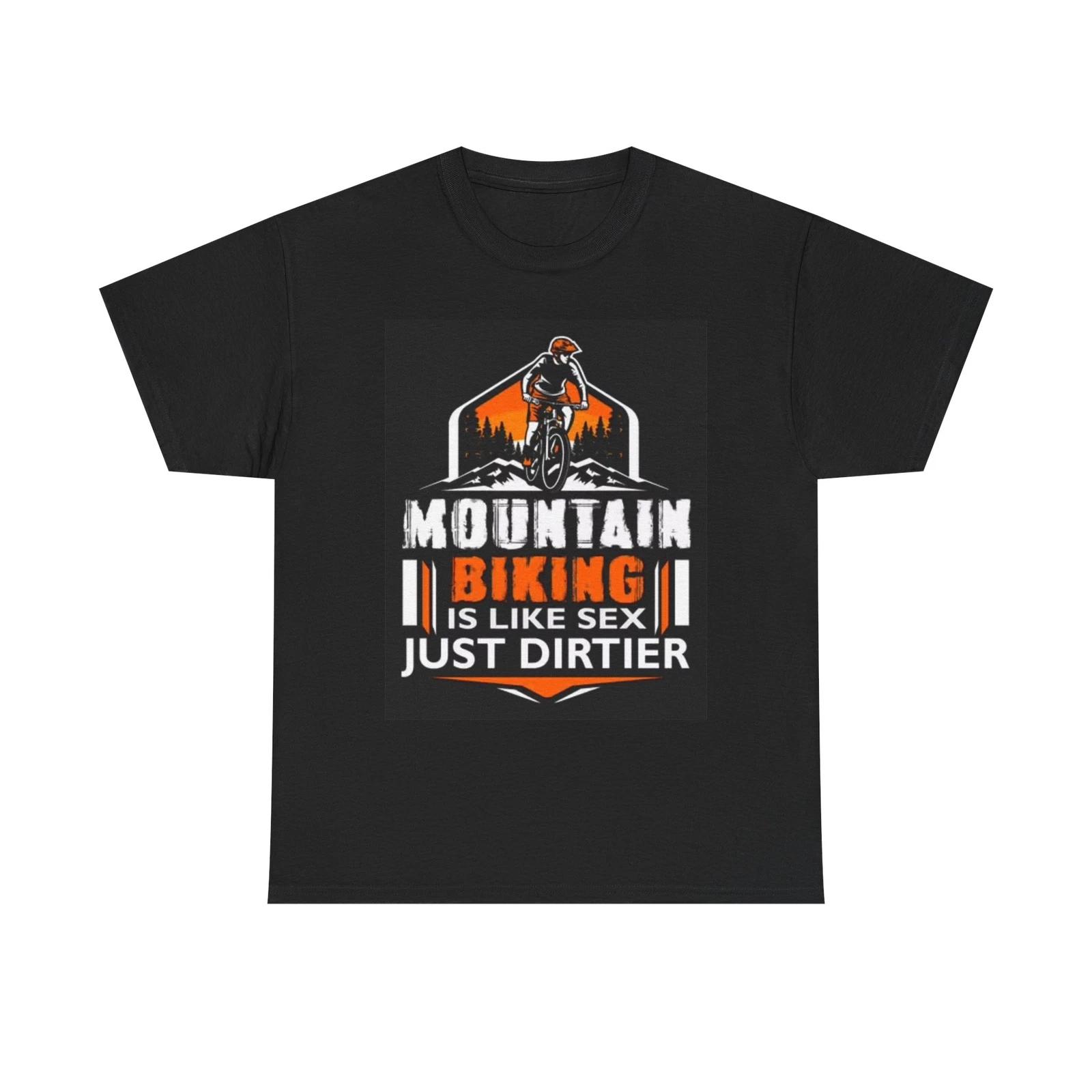 Men s and Women s T-shirts Mountain Biking Graphic XXXXL