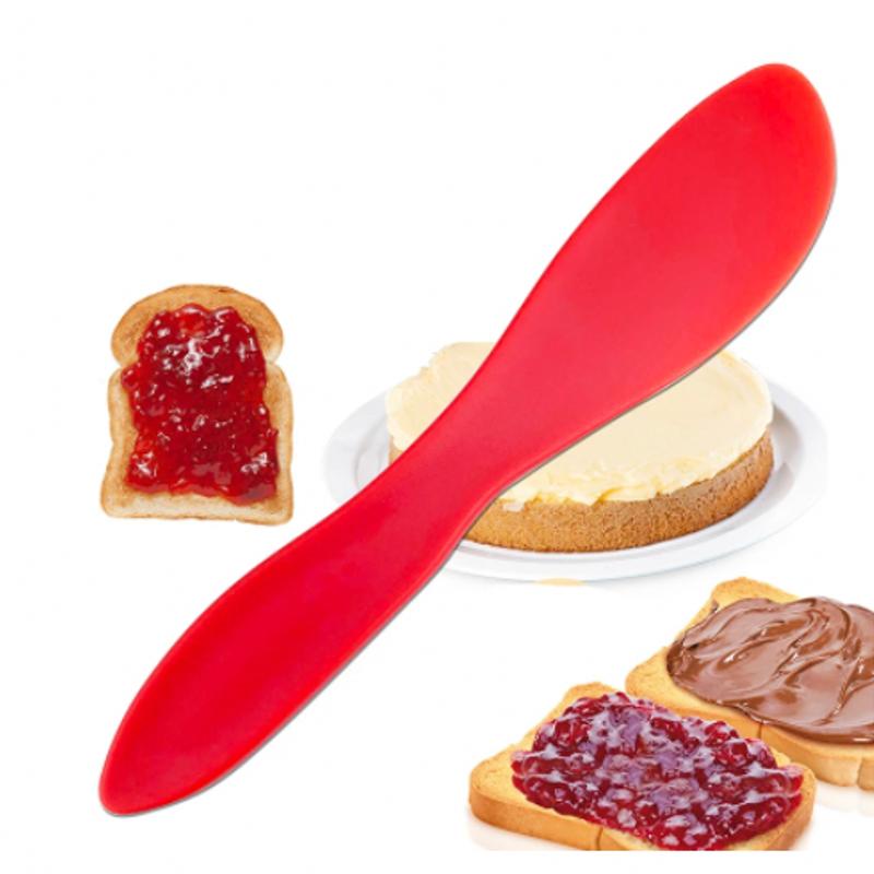 Multi-Purpose Spreader Knife, Non-stick Spreader Knife, Plastic Spreader, Cake Cream Scraper, Perfect For Soft Cheese
