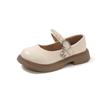 Girls Leather Shoes Round Toes Kids Princess Shoes Soft Sole Comfortable 2025 Brand New Children Performance Shoes MaryJanes