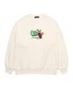 VANNWORKS Gravity Bear Oversized Sweatshirt (Vndts102) White
