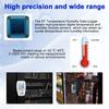BT Temperature Humidity Data Logger Smart Thermometer Hygrometer 64000 Measurement Data Storage High Precision Sound