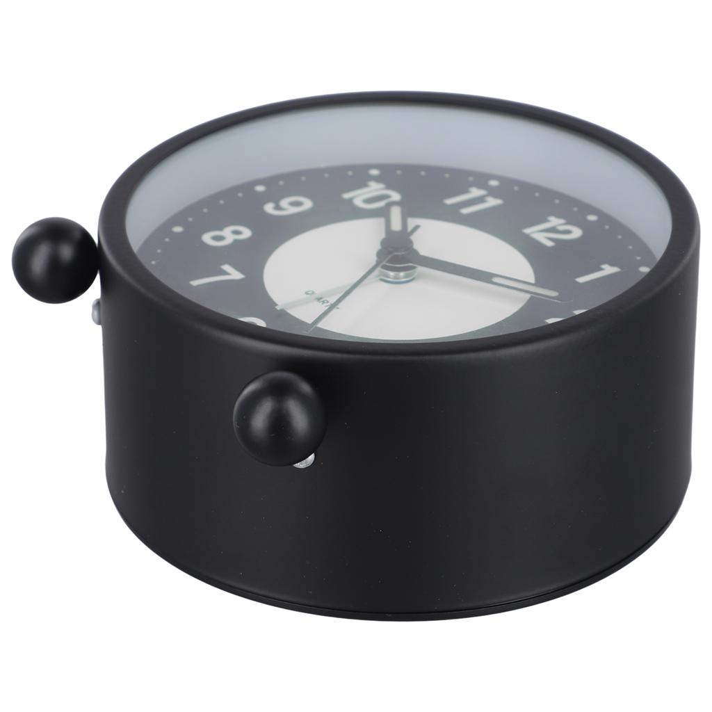 Elegant Glow In The Dark Alarm Clock Noiseless Bedroom Decor Battery Operated