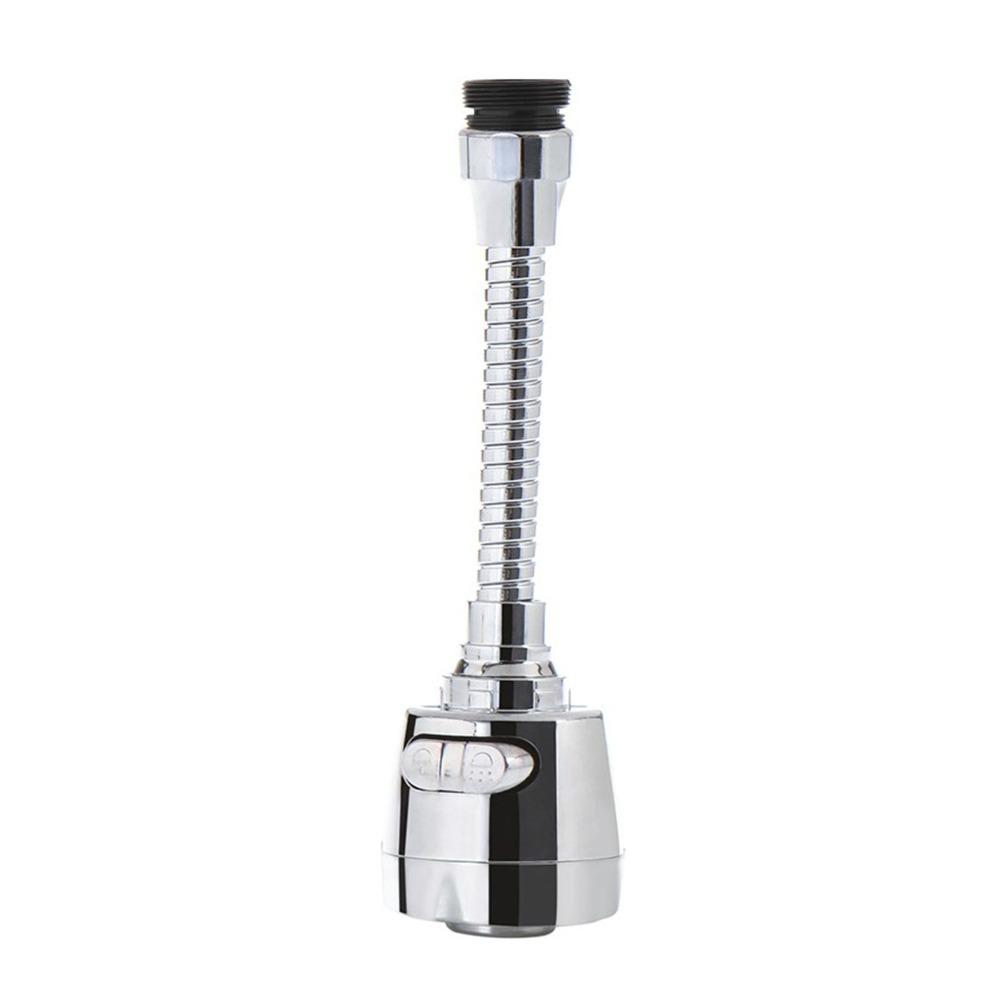 Adjustable Flow Universal Fit Tap Sprayer Booster Filter Type Water Filter Rotatable Extendable Water Saving Device Water Saving