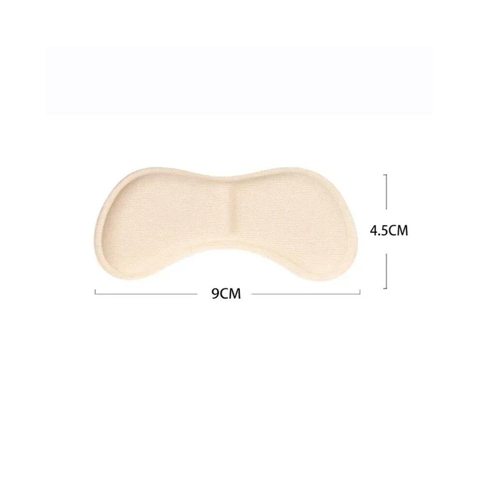 (3 Pair Beige) Heel Cushion Pads Insoles Pain Relief Anti Slip Shoe Inserts Heel Protectors Adhesive Back Foot Care Pads