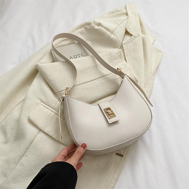 Retro Niche Design Bag Women's New High-end Portable Underarm Bag Ins Versatile Fashion Shoulder Bag