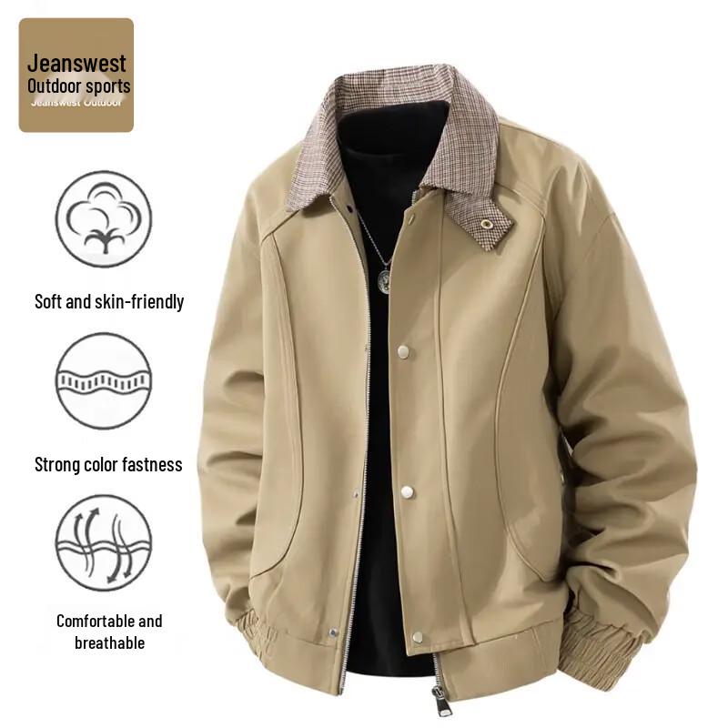 Giordano Men's Outdoor Lapel Casual Jacket
