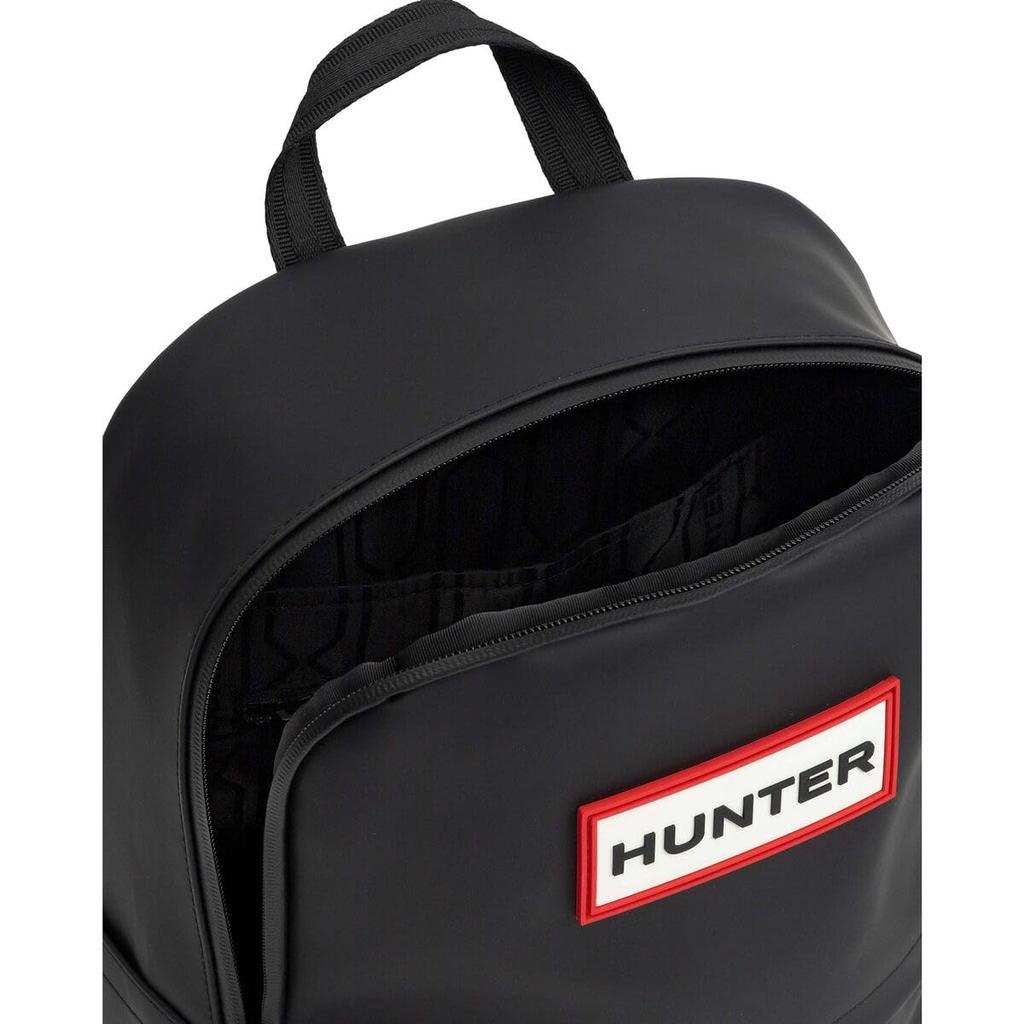 HUNTER Original Gummierter Rucksack UBB3607CPE Schwarz