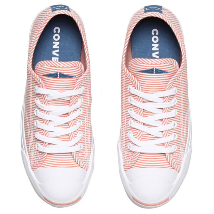 Converse Jack Purcell Series Comfortable Low-Top Canvas Shoes Women Sneakers Red White 560835C