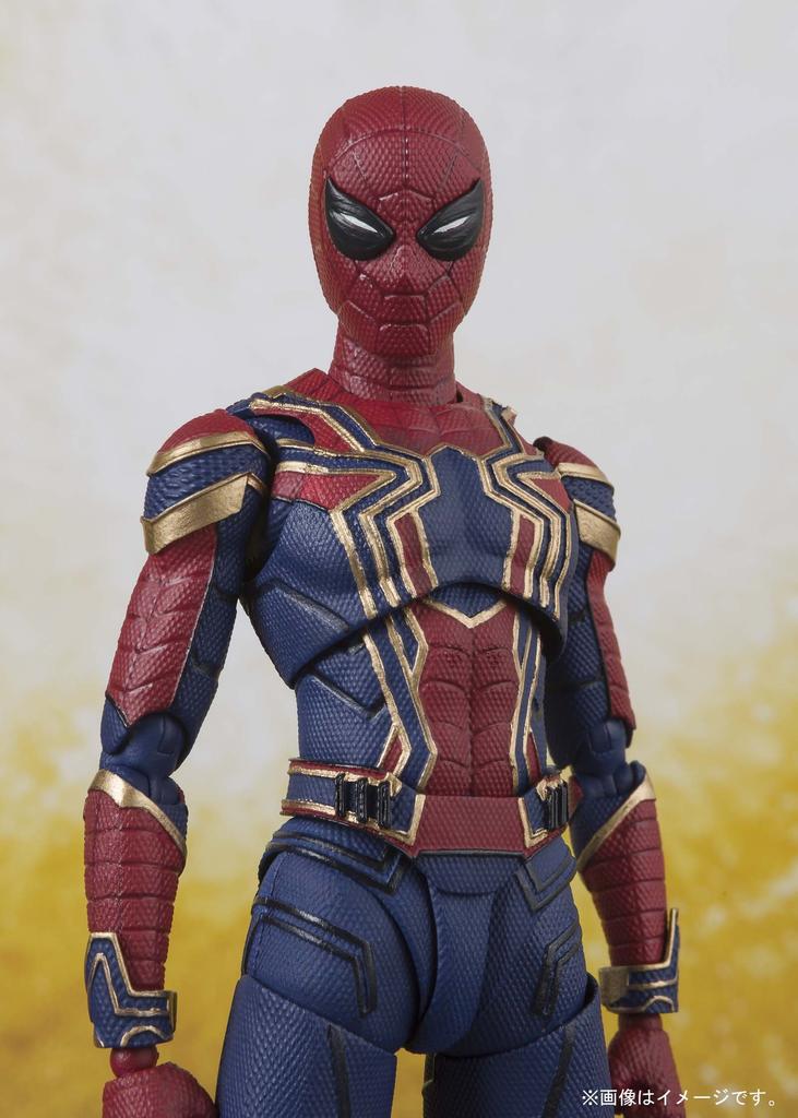 TAMASHII NATIONS Avengers Iron Spider 140mm Painted Movable Figure S.H.Figuarts (Avengers/Infinity War) Approx. PVC/ABS