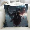 Luxury Home Decor Pillow Cover Hell Reaper Style Pattern Cushion Cover Sofa Office Cushion Cover