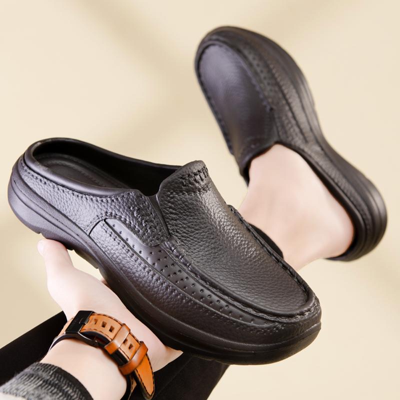 Indoor Sandals Men Slipper for Men Office Slippers Walk Around Home Sliders Mens Shoe Living Room Slippers Men’s Flip Flop