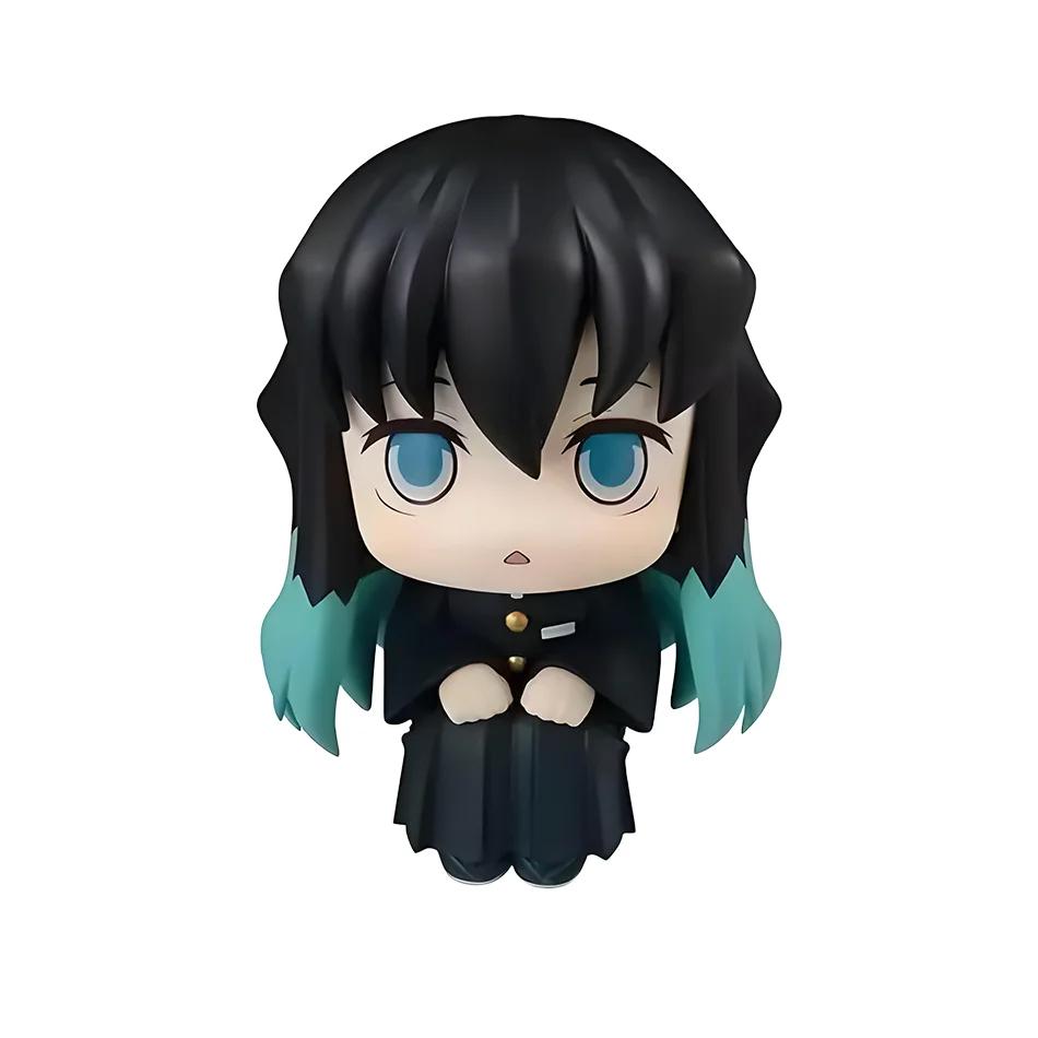9cm Anime  Figure Kamado Nezuko Kamado Tanjirou Kawaii Q Version Action Figural PVC Model Toys Gift