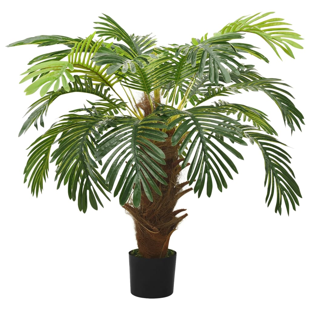 vidaXL Künstliche Palme Cycas mit Topf 90 cm Grün grün