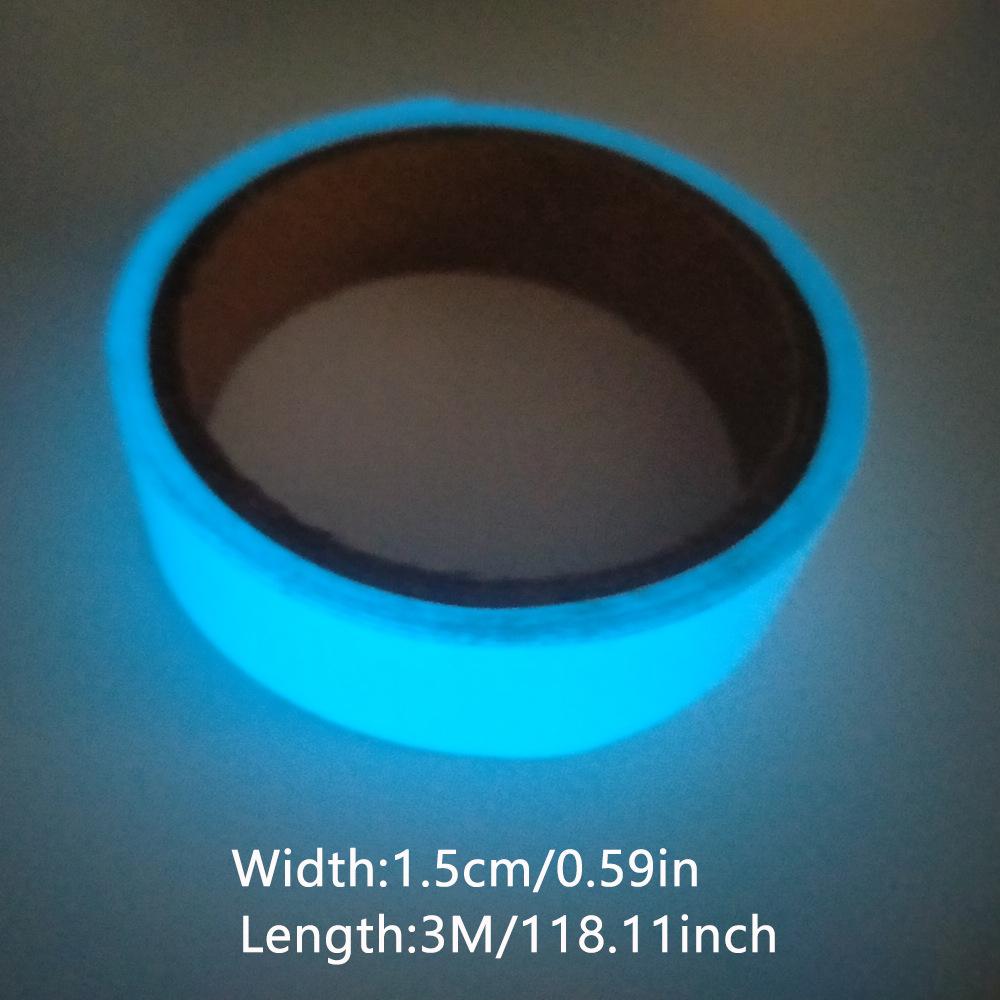 Glow In The Dark Tape Self Adhesive Fluorescent Strips for Wall Stair Bedroom Living Room Hallway Night Safety Decor Stickers