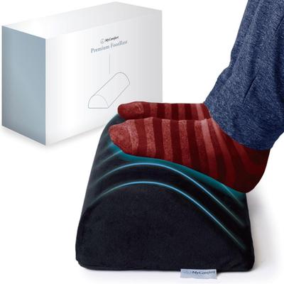 MyComfort Premium Footrest, Under-Desk Foot Rest, Foot Pillow, for Remote Work and Telework (39cm Wide)