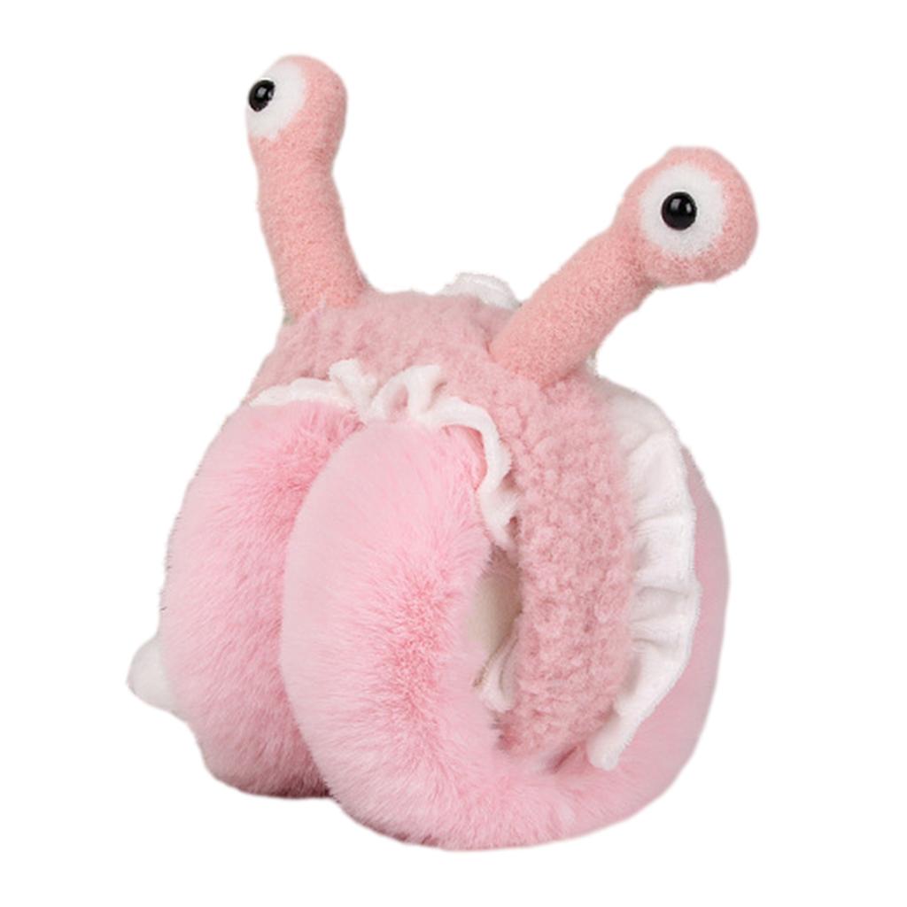 Cartoon Stuffed Frog Shape Plush Earmuff Adult Elastic Ear Warmer Winter Cold Winter Presents for Students Teens Skiing