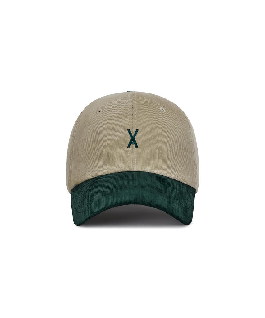 Bajal Va Corduroy Two-Tone Ball Cap Green