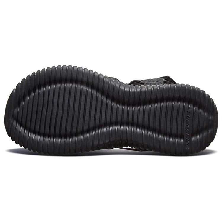 Skechers Elite Flex Velcro Sports Sandals Men Sandals Black 51722-BBK