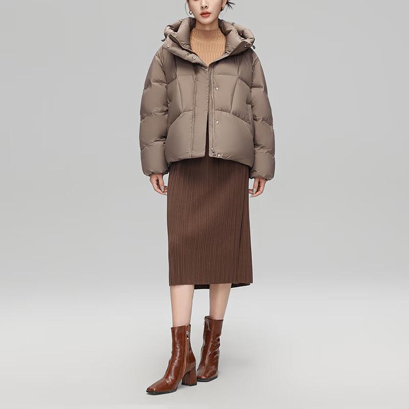 Yalu RS YYQZ9313 Women's Hooded Duck Down Jacket