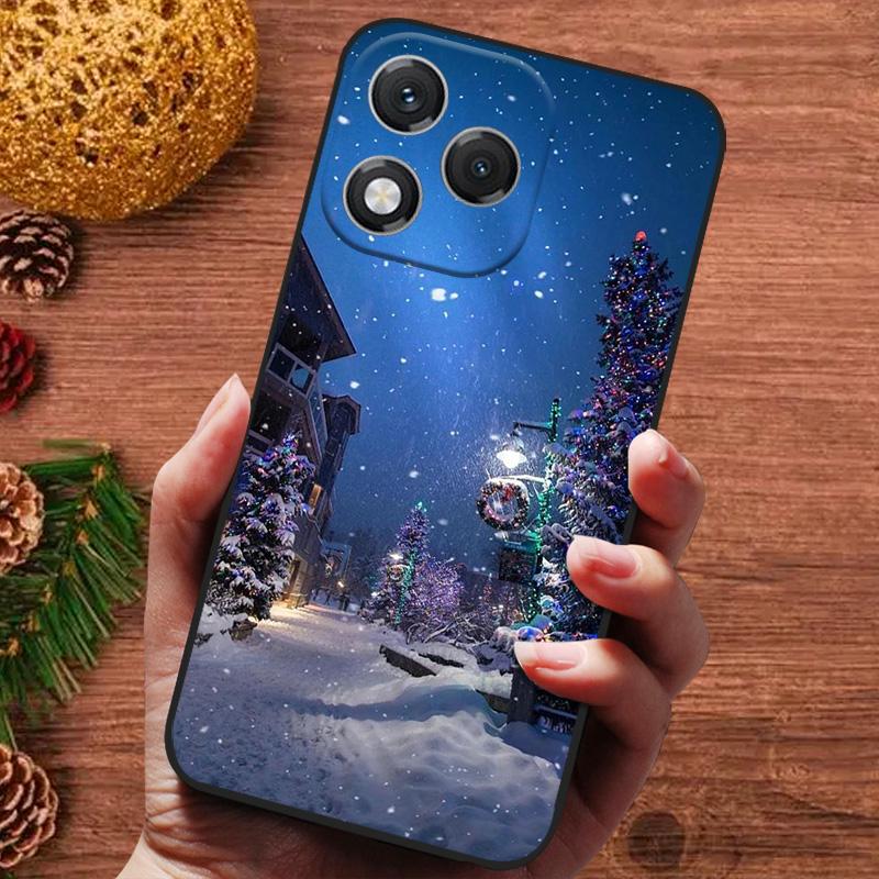 Christmas Painted Cover For Honor 400 Lite Honor400 200 90 Pro Magic 7 Lite Case Silicone Soft Fundas Phone Cover Magic7 Lite