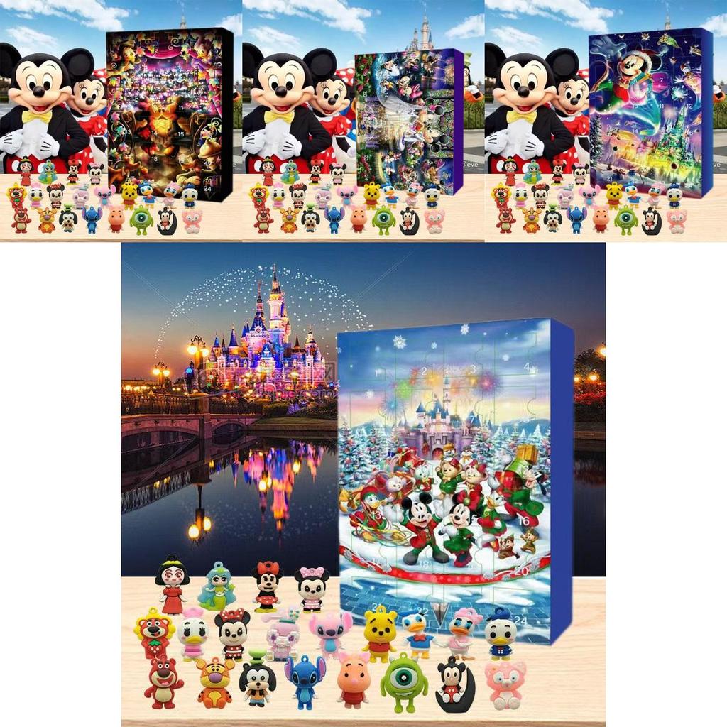 2024 Neues Bubble Mart Weihnachtsgruß-Set 24 Stück Sammlerstück Blind Box Für Kinder