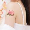 Premium Sense Small Fresh Simple Retro Lotus Lotus Arm Tattoo Sticker