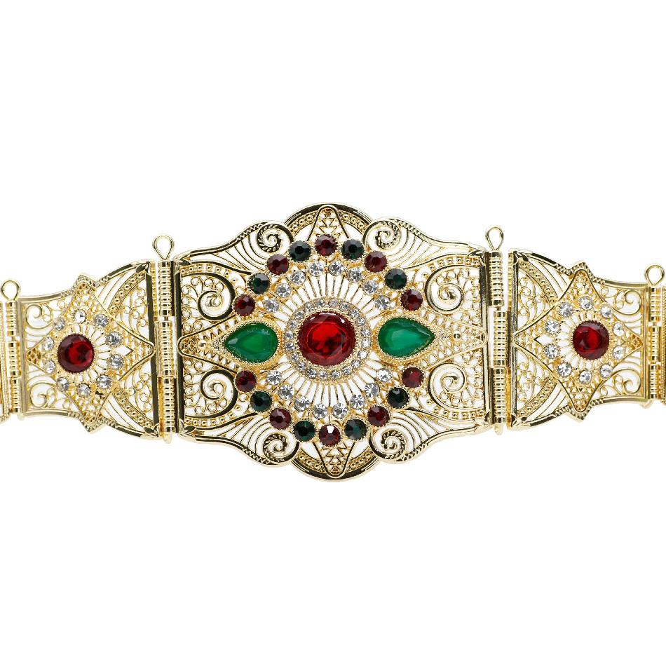 Culoare Aurie Cureaua Femei Cristal Cureaua Bijuterii Nunta Lanț pentru talie Mireasa Bijoux Cadou