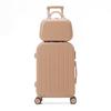 20-Inch Lightweight Spinner Suitcase: Stylish, Compact, with Combination Lock, Unisex Design and High-Quality Wheels for Easy Travel.