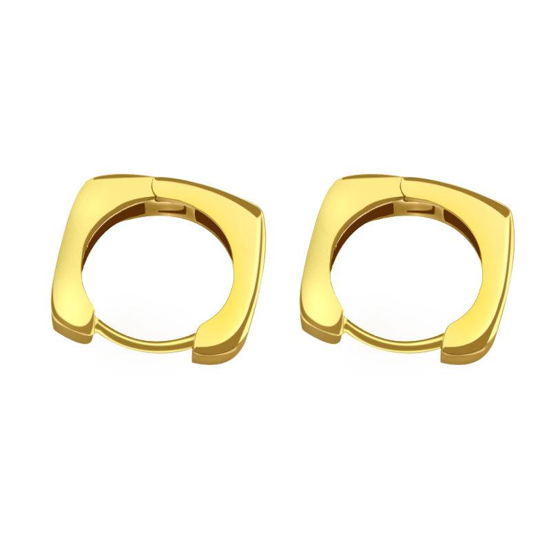 All-body Geometric Size Earrings for Women, Cold Style, Versatile New Style