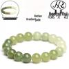 Hongxi Rui Natural Hetian Jade Gradient Round Bead Bracelet