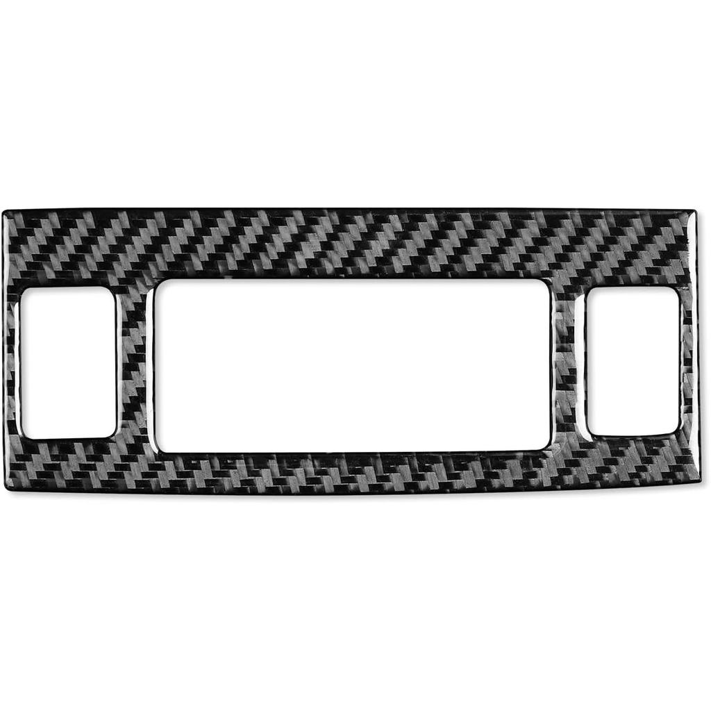 1pc Car Center Console Gear Shift Panel Decoration Sticker Real Soft Carbon Fiber car Interior Compatible with Subaru Forester 2008-2012 Accessories