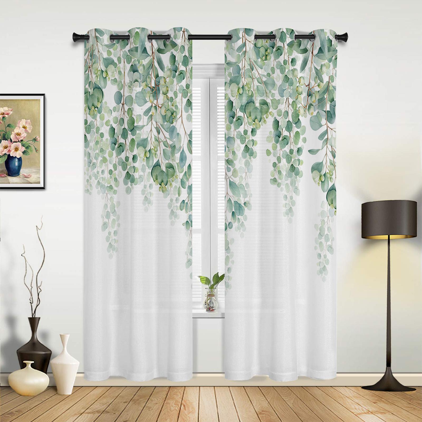 

Резные цветы мандалы с абстрактным узором, круги, оконные шторы, живописные шторы для гостиной, декоративные предметы для гостиной 135W x 60H(cm)