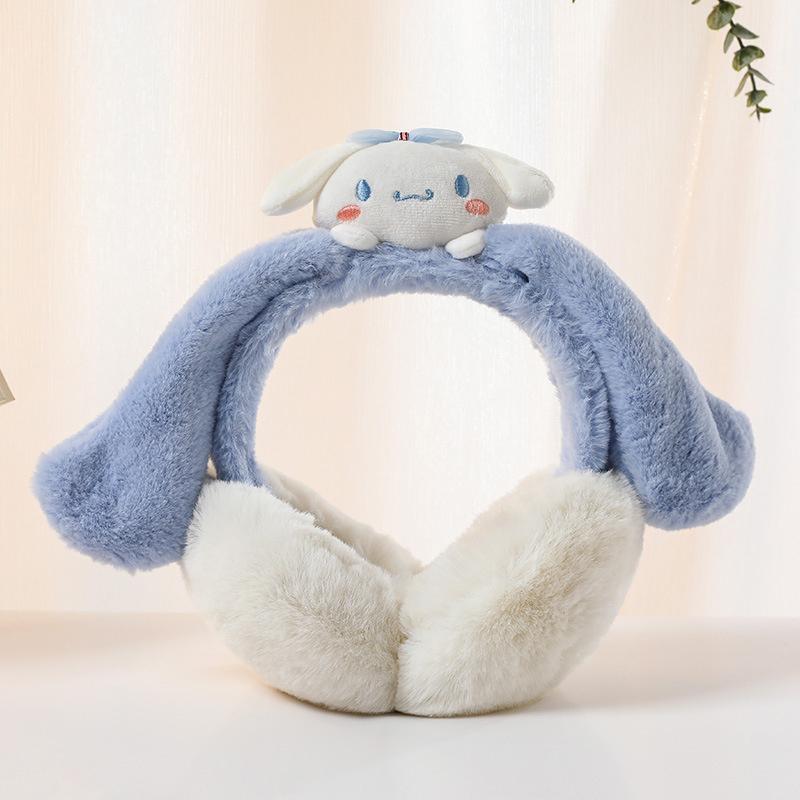 

Cartoon Cute Children Earmuffs Three-Dimensional Winter Ear Warmer Outdoor Folding Soft Earmuffs Windproof Earmuffs