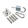 Hammock Hanging Kit Durable Wearable Stainless Steel Firm Connection Convenient Practical Hardware for Home