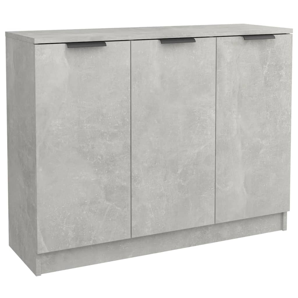 Sideboard Concrete Grey 90.5 x 30 x 70 cm Particleboard