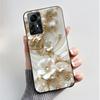 Für ZTE Blade A72S A7050 Hülle Für ZTE Blade V41 Smart Cover Luxus Mode Schmetterling Blume Silikon Weich Schwarz TPU Stoßfänger Schale