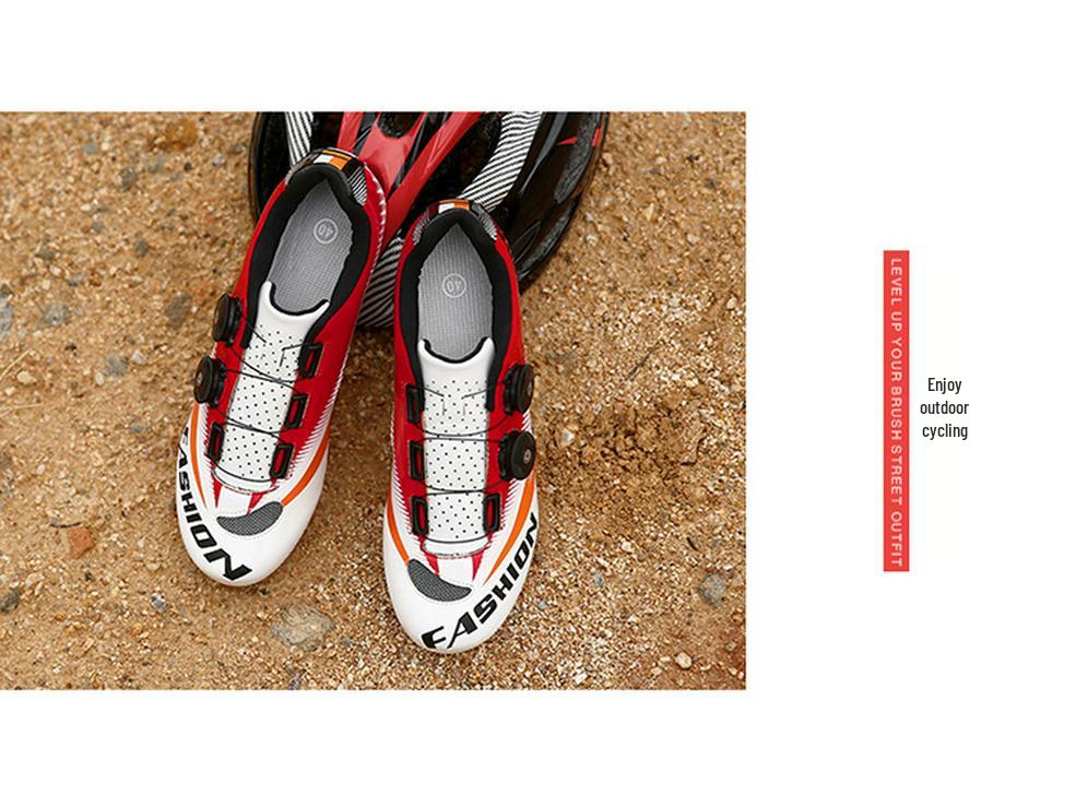 Men's and Women's Summer Breathable Clipless Cycling Shoes for Mountain and Road Biking.