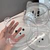 1 Pcs Cute Bear-Shaped Food Storage Tray Dried Fruit Snack Plate Appetizer Serving Platter