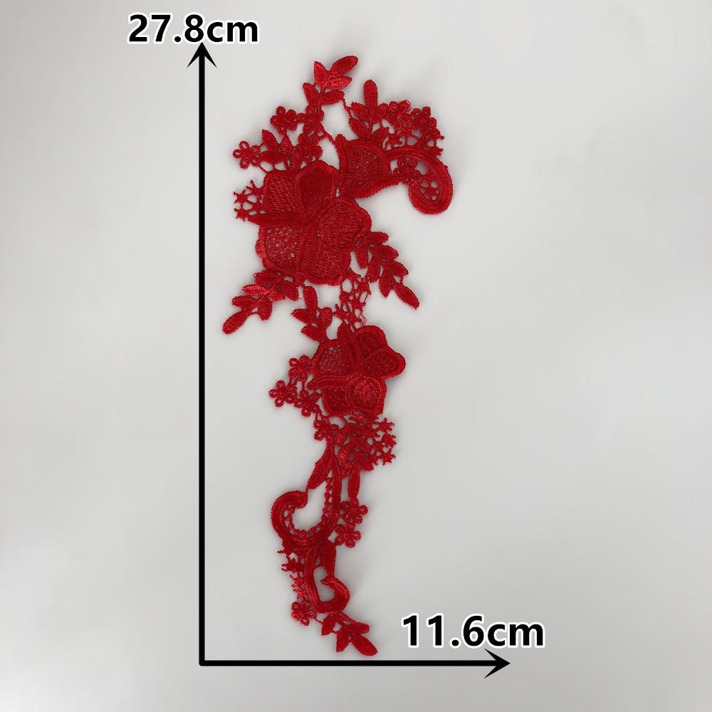 High Quality Polyester Flower Embroidery Diy Lace Lace Collar Decoration Sewing Clothes Hat Bag Accessories