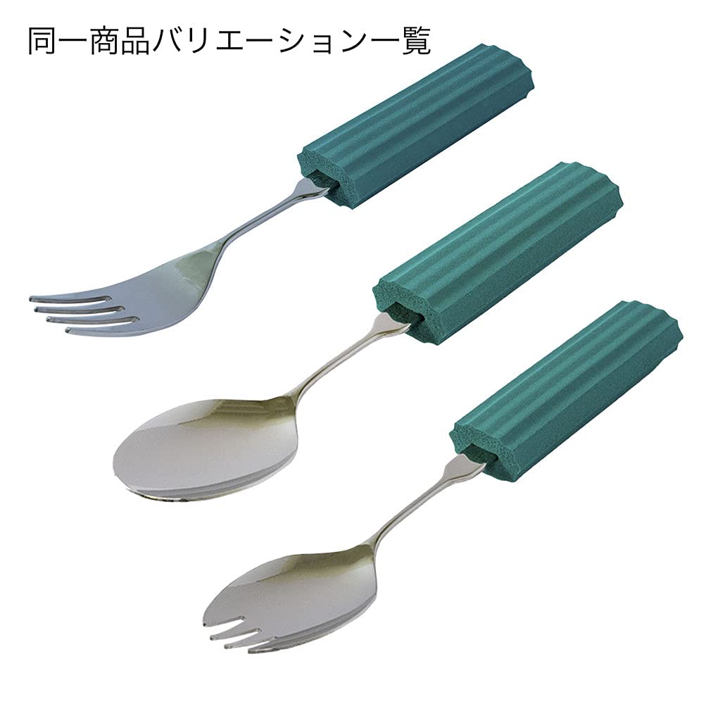 All-stainless steel handle, large spoonfork combination (includes Sponsi NS-2)