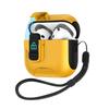 Secure Lock Design Protective Cover With Hiddens Phone Holder Compatible for Pro3 Earbuds Charging Case Shell Holder