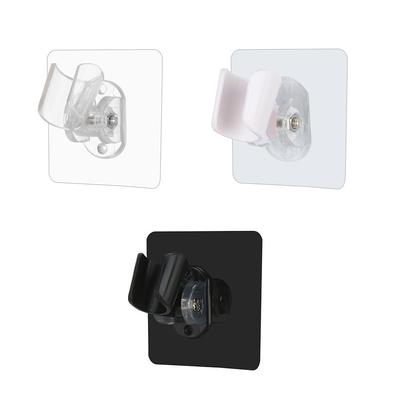 Accessoires Support de Pommeau de Douche Auto-adhésif Sans Perçage Support Mural Support de Douche Crochets de Salle de Bain