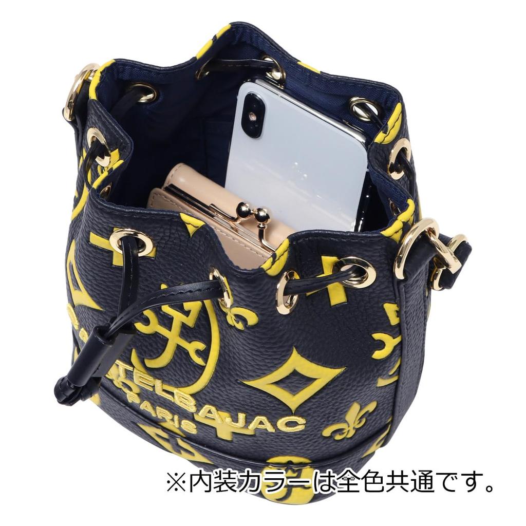 Mini Shoulder Water Repellent Drawstring Shoulder Bag Handbag 068132 Claire Lightweight Pink [Castelbajac] Women's [08]