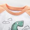Dinosaur Baby Spring and Autumn Girls T-shirt Long Sleeve Undershirt