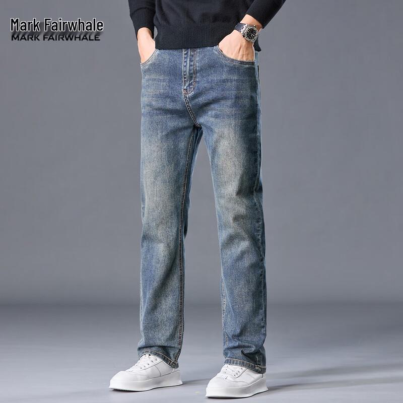 

Мужские джинсы прямого кроя слим фит Mark Fairwhale 36