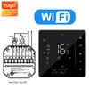 TUYA Zigbee Wi-Fi 2/4 Pipe Fan Coil Room Thermostat - HVAC Temperature Controller For Heating And Cooling 12VAC 24VAC 95-240VAC