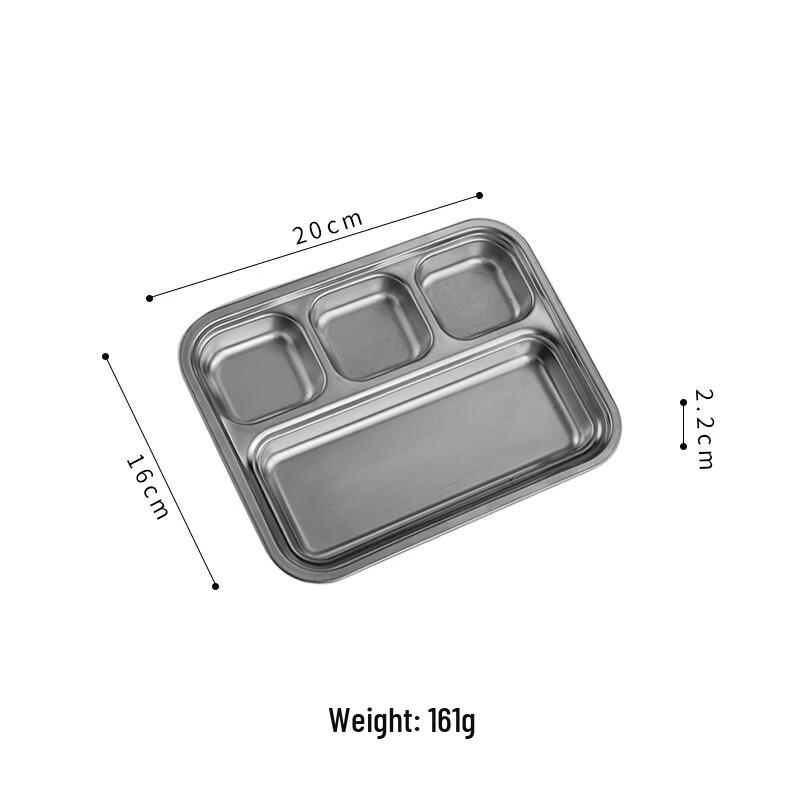 ZISIZ Stainless Steel Dipping Sauce Plate