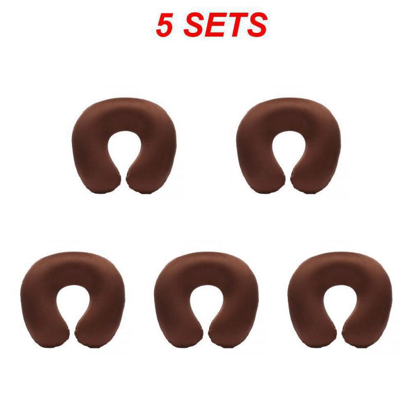 U-shaped Neck Pillow Inflatable Fatigue Relief Travel Pillow Flight Headrest Sleep U-shaped Cushion For Plane