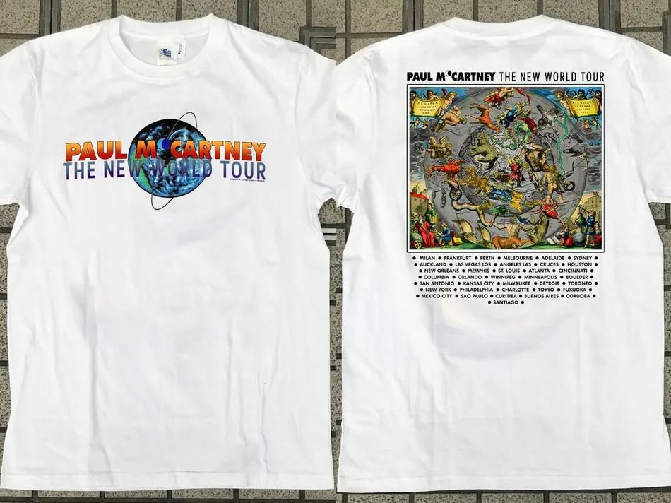 P mccartney The New World Tour 1993 T-Shirt P mccartney 1993 Tour T-Shirt Unisex T-Shirt XXXL